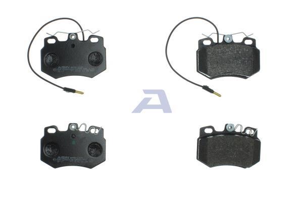 Jeu de 4 plaquettes de frein AISIN ref. BPPE-1020